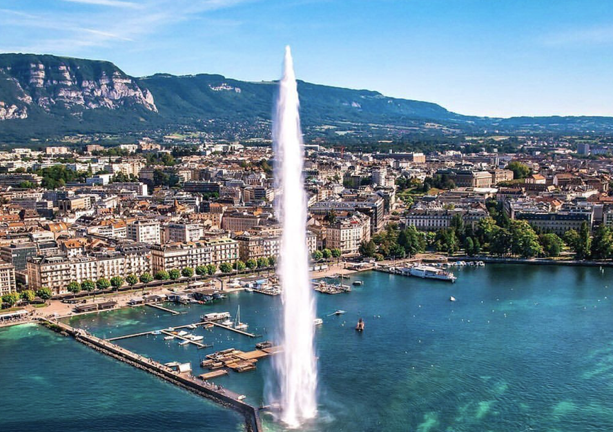 Lake Geneva, Switzerland 