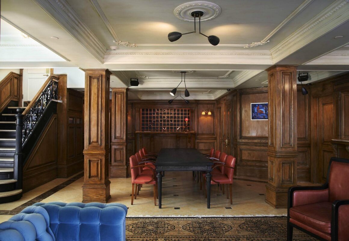 The Marlton Hotel lobby espresso bar, NYC New York City Greenwich Village Hotel Diaries Ivy Knight