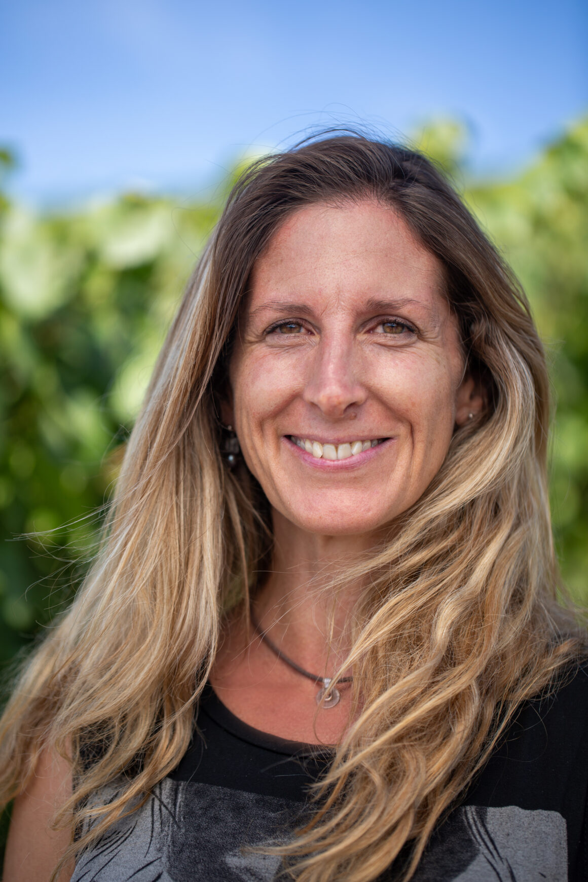 Chief WInemaker Viña Leyda, Viviana Navarrete (Photo courtesy of Viña Leyda)