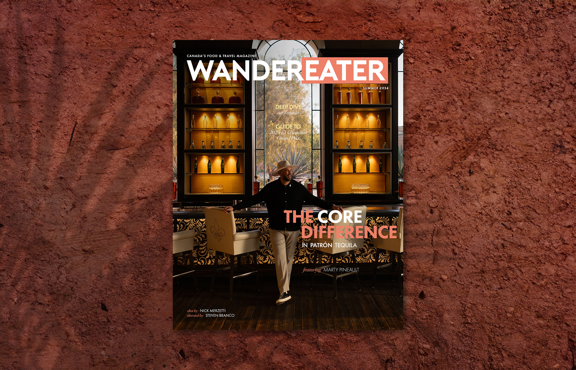 Marty Pineault PATRON Tequila Ambassador Canada Cover WanderEater editorial