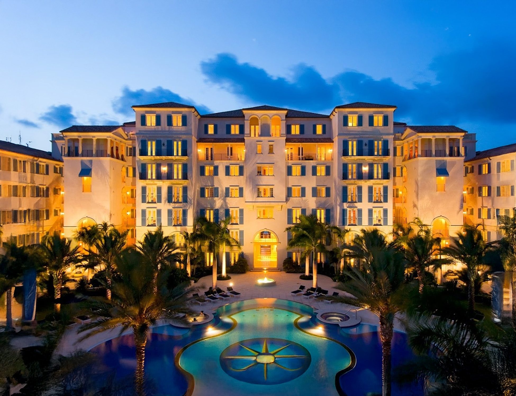 The Regent Grand hotel in Grace Bay Turks and Caicos