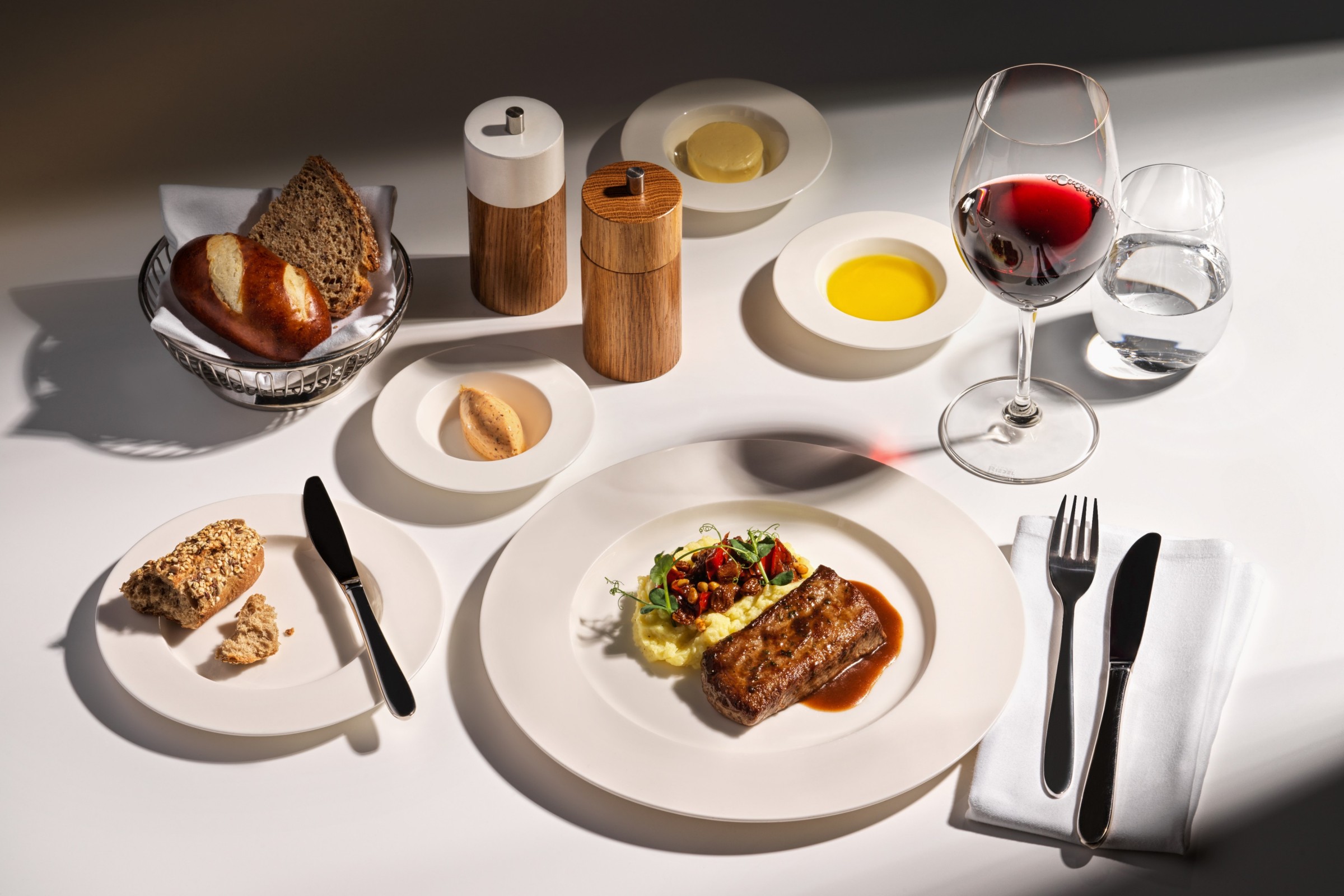 New Michelin grade menu onboard SWISS Airlines in-flight experience