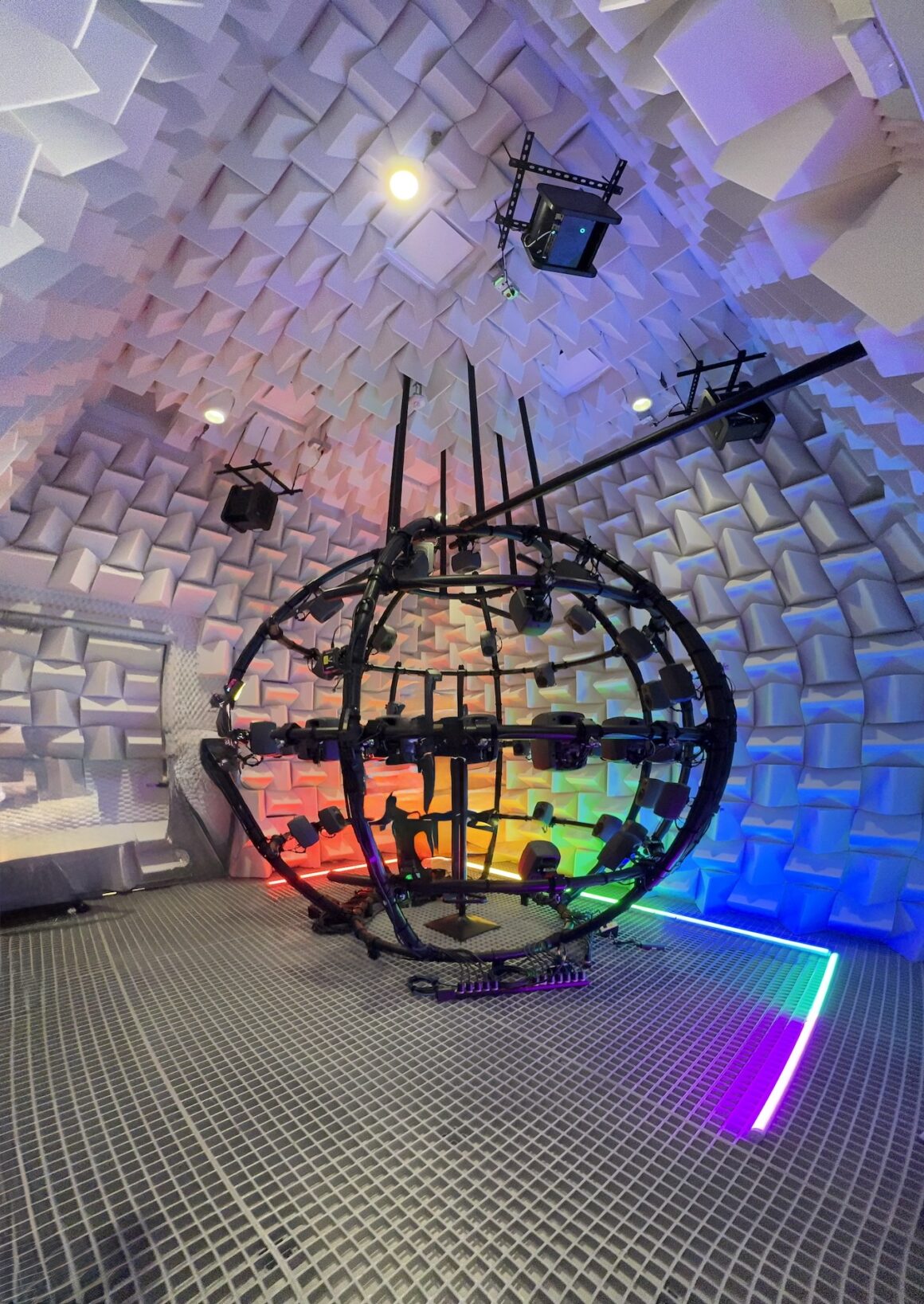 The Fantasia lab, please note we AI magic erased some other people in the room for their privacy and therefore resulting in some discrepancies in the image. 
