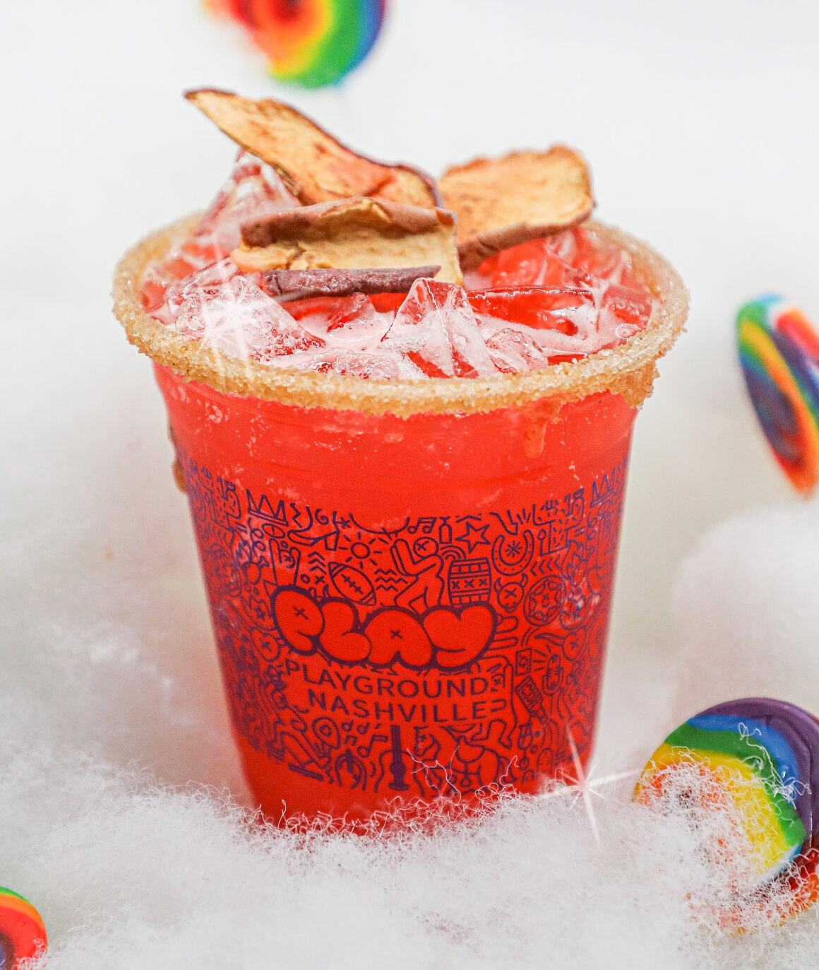 How You Like Them Candy Apples Cocktail at Playground Play Candied Land