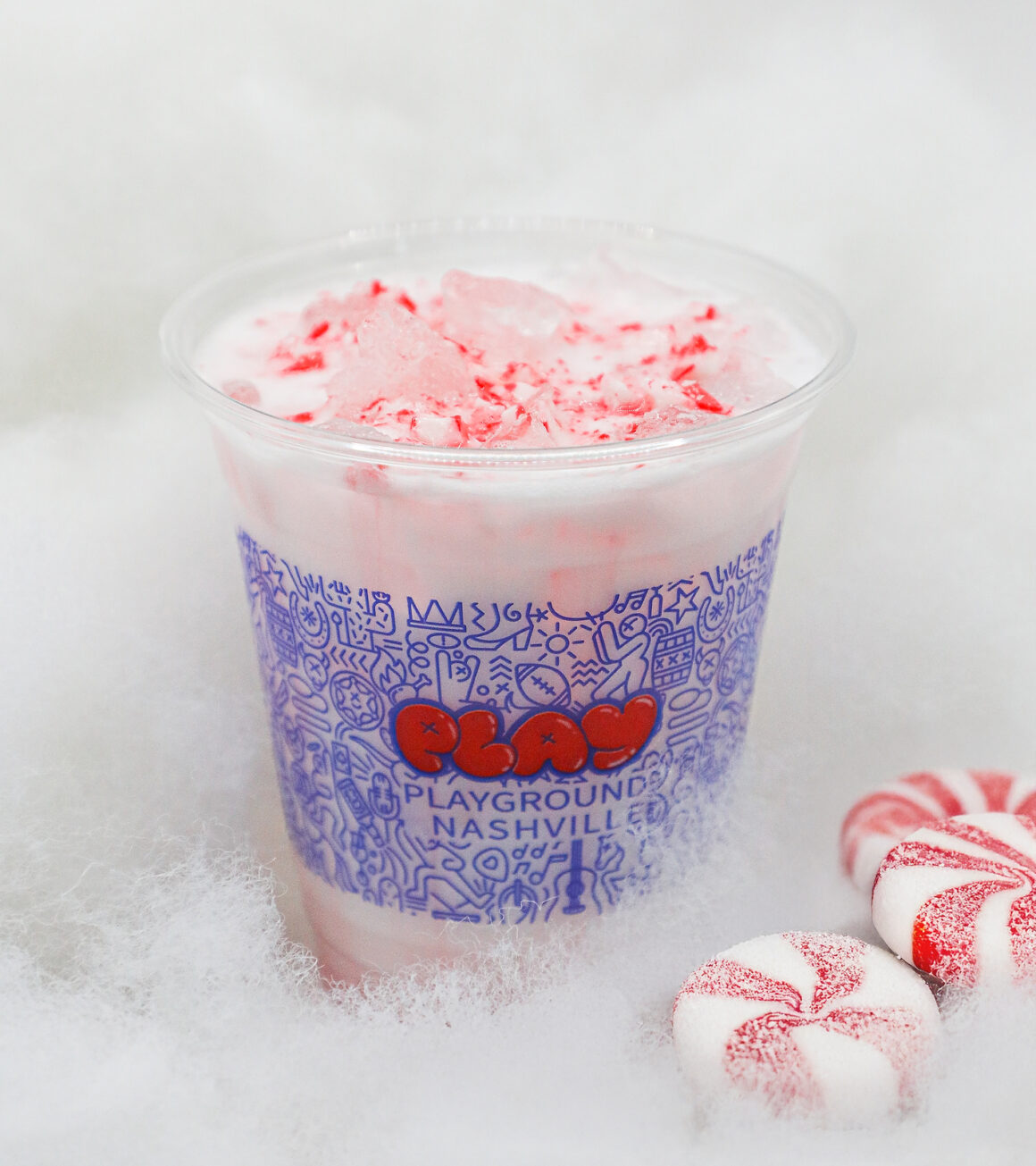 Lost in a Peppermint Forest cocktail Playground Play Candied Land